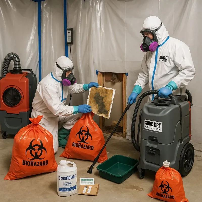 Contaminated Water Handling Protocols process in Burnham, IL