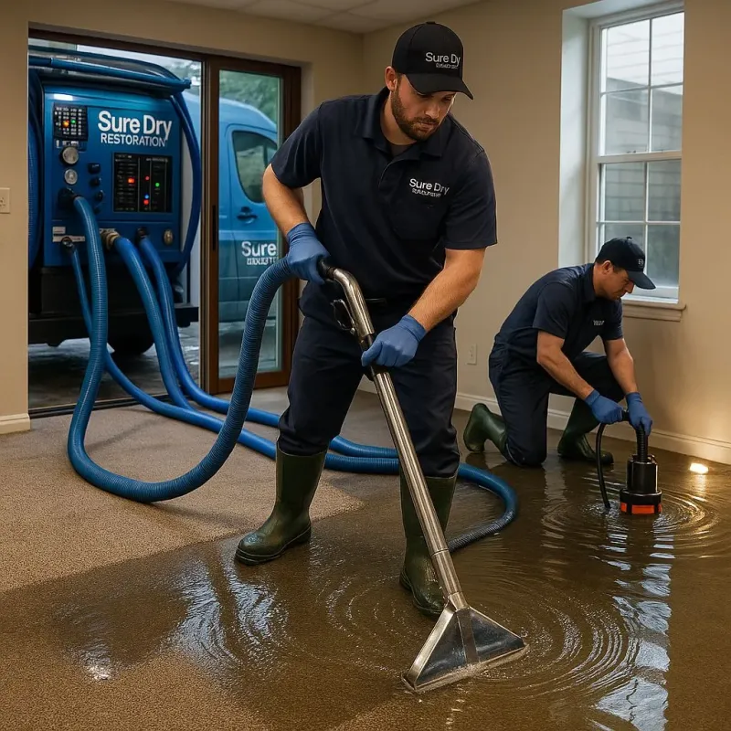 Water Extraction and Removal process in Burnham, IL